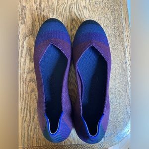 Rothy’s purple flats